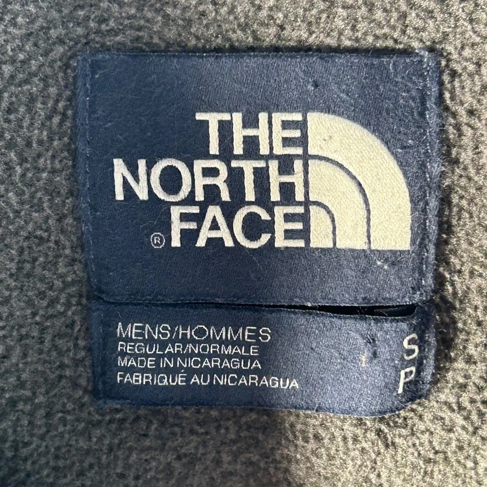 The North Face Mens Fleece Pullover 1/4‎ Zip Gray Size S